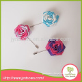 Fashion custom flower wedding brooch for invitation/ pin